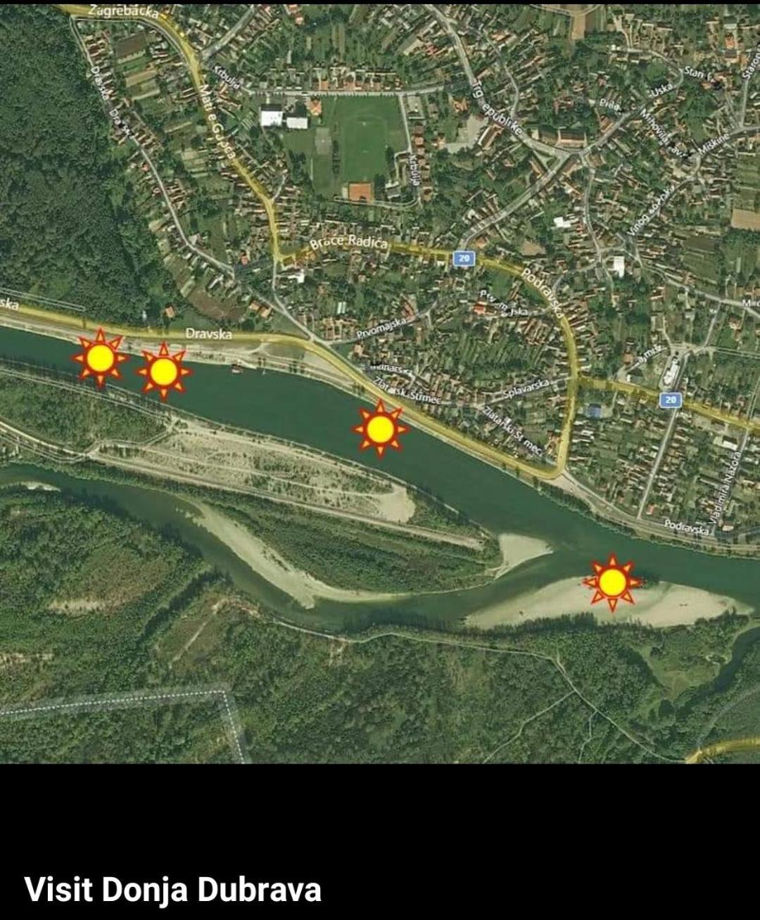 Appartement Drava 1 Donja Dubrava Luaran gambar